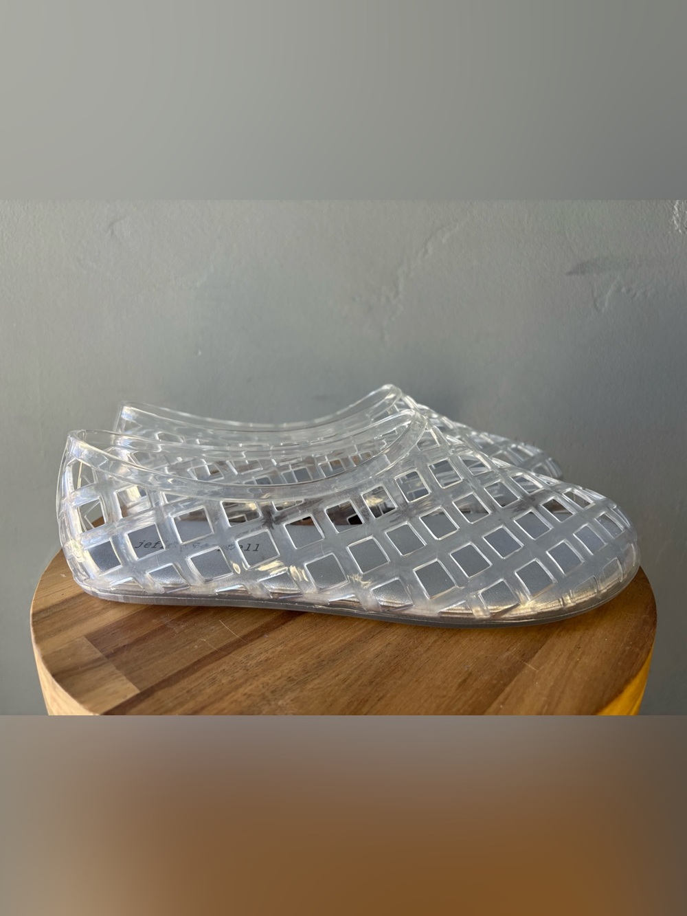 Jeffrey Campbell Women's Jellz Caged Slip On Shoes - Size 7 - Picture 6 of 7